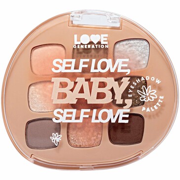 Палетка теней для век Eyeshadow Palette Self love, baby, Self love 01, 7,2 г Love Generation