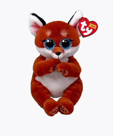 Игрушка мягкая Beanie Bellies. Лисичка Fox, 15 см TY