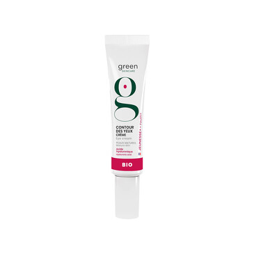 Крем для кожи вокруг глаз Против морщин с гиалуроновой кислотой Youth+, 15 мл Green Skincare