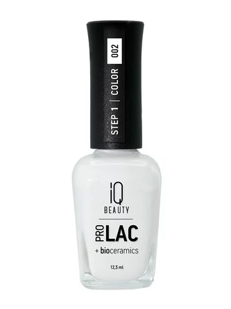 Лак для ногтей с биокерамикой, 12,5 мл IQ Beauty