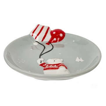 Тарелка Белый медведь 18 см