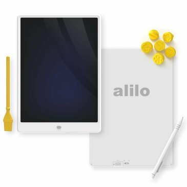 Планшет большой космический 13,5 дюймов со штампиками и стилусами, 3+ alilo