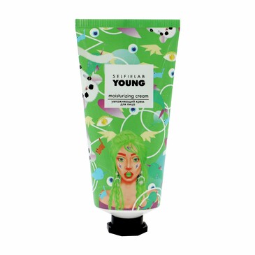 Крем для лица увлажняющий, линия Young, 50 г SelfieLab