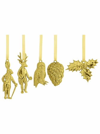 Набор ёлочных украшений (5 шт.), 19,5х14,5х1,5 см Magic Time