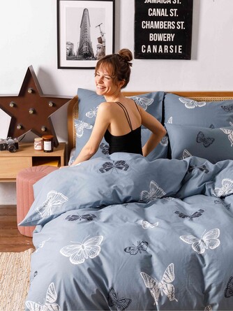 Комплект постельного белья Butterflies (поплин) Guten Morgen 