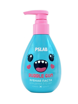 Паста зубная детская со вкусом бабл-гам Junior, 200 мл Pslab