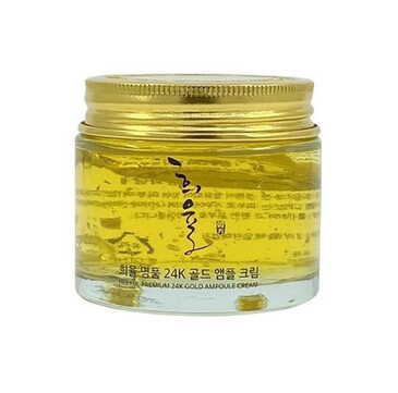Крем для лица ампульный омолаживающий с экстрактом золота lebelage heeyul premium 24k gold ampoule cream, 70 мл Lebelage