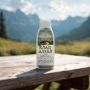 Гель-регенерант для кожи и слизистых, противовоспалительная и регенерирующая формула Клад Алтая, 250 мл Altai