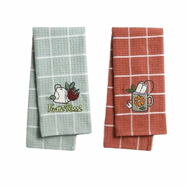 Набор кухонных полотенец (2 шт.) Vingi Ricami