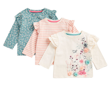 Футболка с дл. рукавом (3 шт.) Mothercare