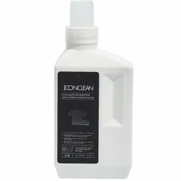 Порошок для стирки белого белья концентрированный 950 гр, IconClean