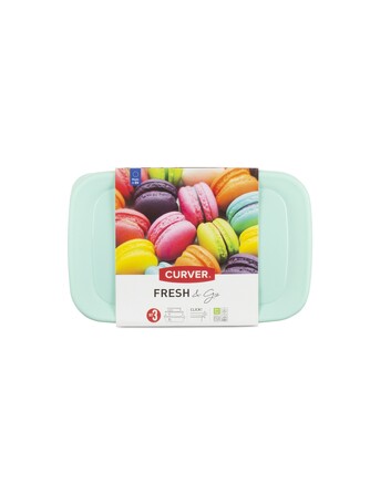 Набор контейнеров для СВЧ Fresh&Go (2+1+0.5 л) Curver