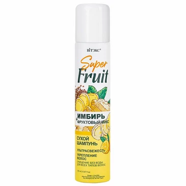Шампунь для всех типов волос сухой ультрасвежесть, укрепление волос Superfruit, 200 мл Biтэкс