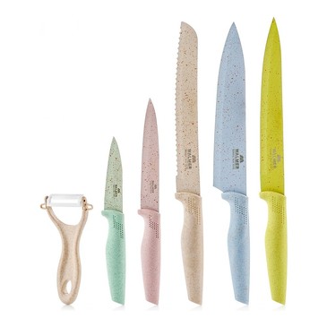 Набор ножей с овощечисткой Eco Cut (6 предметов)  Walmer