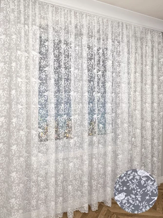Тюль Жаккард Соловей Inva