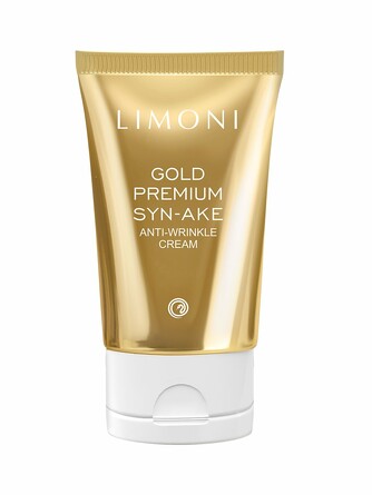 Крем для лица антивозрастной со змеиным ядом и золотом Gold Premium Syn-Ake Anti-Wrinkle Cream, 50 мл Limoni