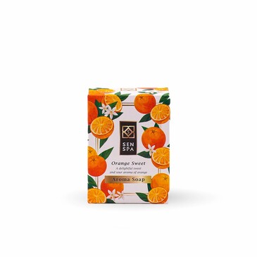 Мыло с маслами кокоса и ши ароматическое Апельсин, 120 гр SenSpa