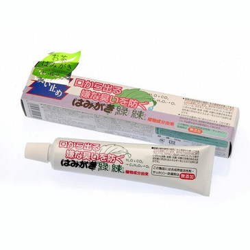 Зубная паста для защиты от кариеса и зубного камня отбеливающая с растительными экстрактами, 80 г Fudo Kagaku