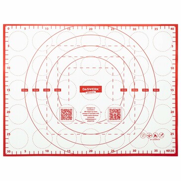 Коврик силиконовый для выпечки, 30х40см Daswerk