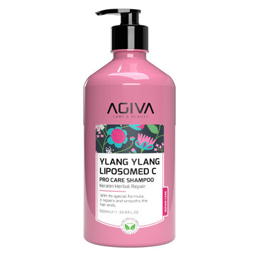 Шампунь для волос Ylang Ylang Lipozom C Pro Care, 1000 мл Agiva