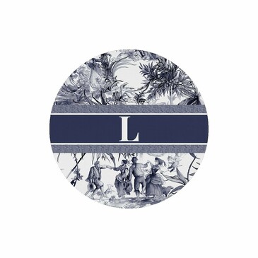 Салфетка подстановочная Versailles Letter L 34х34 см Baci Milano