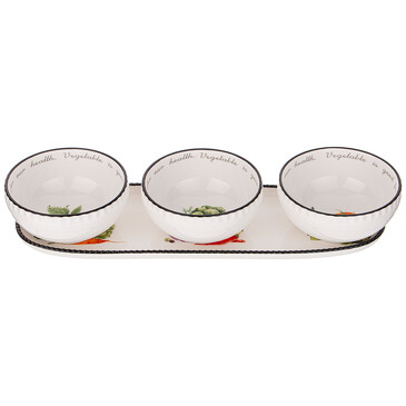 Набор соусников Kitchen Passions на подставке (4 шт.) Lefard