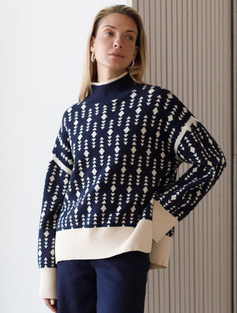 Свитер с кашемиром Vilatte