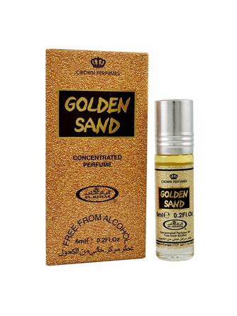 Духи масляные (ролик) For Woman Golden Sand, 6 мл Al Rehab