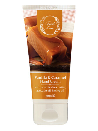 Крем для рук Ваниль и карамель, 50 мл, Fresh Line