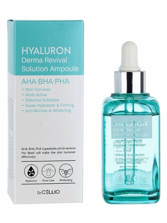 Сыворотка для лица с гиалуроновой кислотой hyaluron derma revival solution ampoule 50 мл Dr.Cellio