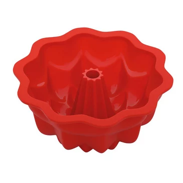 Форма для выпечки круглого кекса малая силиконовая 225x235x10,5 см Mila, Nadoba