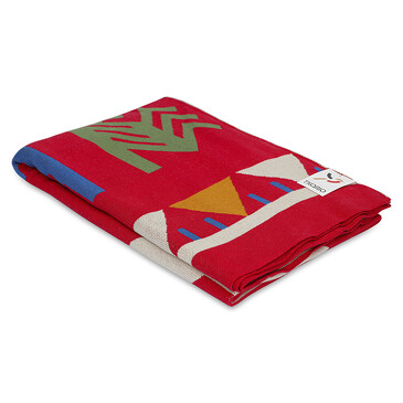 Плед из хлопка по мотивам чувашских орнаментов Cultural Heritage Tkano