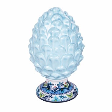 Фигурка декоративная pinecone light blue Villa D'Este