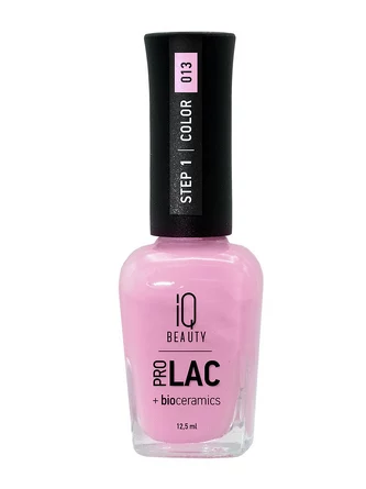 Лак для ногтей с биокерамикой, 12,5 мл IQ Beauty