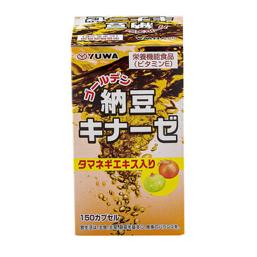БАД Золотой Натто, 420 мг (150 капсул) Yuwa