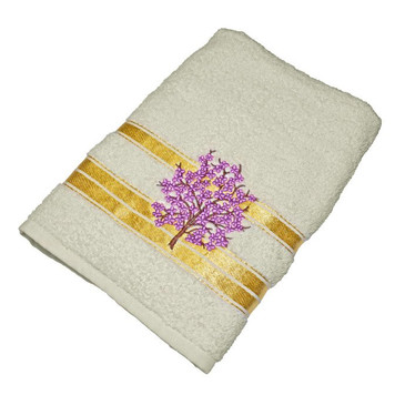 Полотенце махровое подарочное в коробке Aisha Home Textile