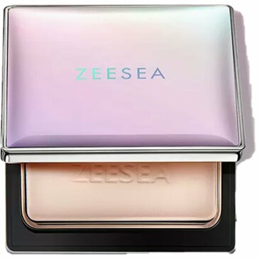 Пудра компактная Refreshing silky powder тон BC02 Skin color (телесный), 8 г ZeeSea
