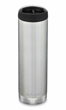 Термокружка TKWide Cafe Cap 20oz (592 мл) Brushed Stainless Klean Kanteen