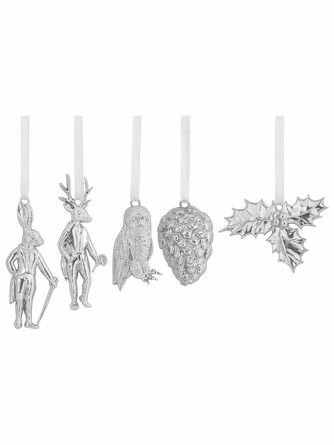 Набор ёлочных украшений (5 шт.), 19,5х14,5х1,5 см Magic Time