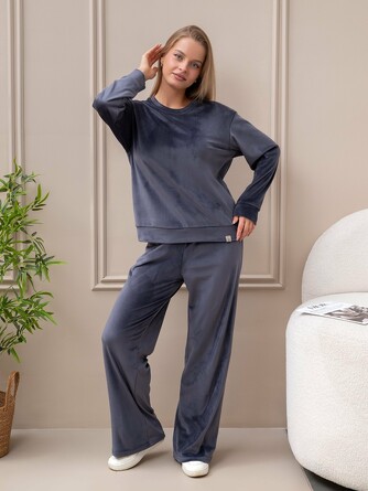 Костюм Кэт New (свитшот, брюки) ModaMika
