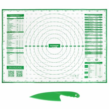 Коврик силиконовый для выпечки, 46х66см Daswerk
