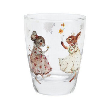 Стакан стеклянный Vintage friends 260 мл Isabelle Rose Home