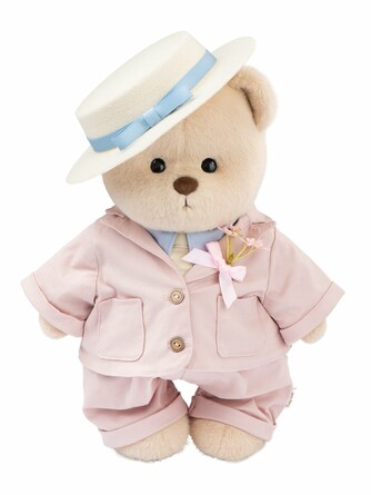 Игрушка мягкая. Медведь Сладкая парочка в костюме, 30 см TeddyTales