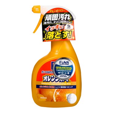 Очиститель сверхмощный для дома с ароматом апельсина, 400 мл Funs