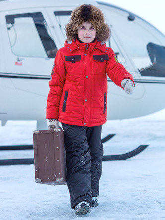 Куртка зимняя для мальчика Flying school DakottaKids