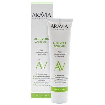 Увлажняющий гель с алоэ-вера Aloe Vera Aqua Gel 100 мл Aravia Laboratories