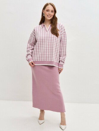 Костюм Жанна (джемпер и юбка) Лагуна