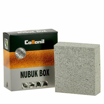 Ластик двухслойный Nubuk Box/VelNubBox для сухой, деликатной чистки замши, велюра и нубука Collonil