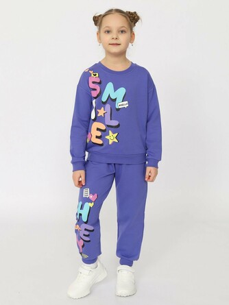 Комплект для девочки (джемпер, брюки) CRB