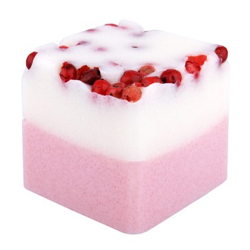 Крем-кубик для ванны Rhubarb-Strawberry 1 шт. Bade Fee